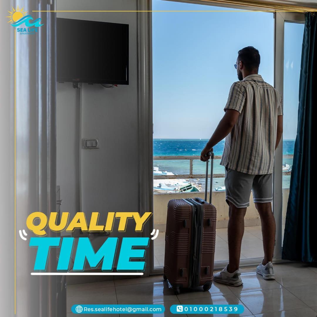 Red Sea Apartment Hotel Hurghada Bagian luar foto